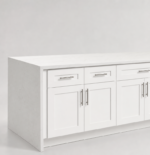 Brushed Nickel Bar Pull – 5" - Image 2