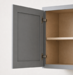 Modern Wall Cabinet – Gray - Image 5